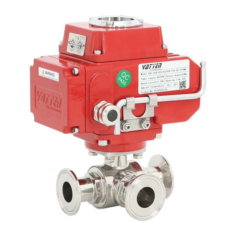 Electric Actuated Clamp Ball Valve