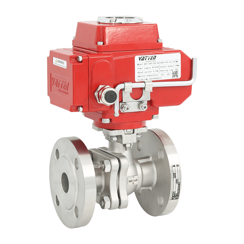 Electric Flanged Ball Valve