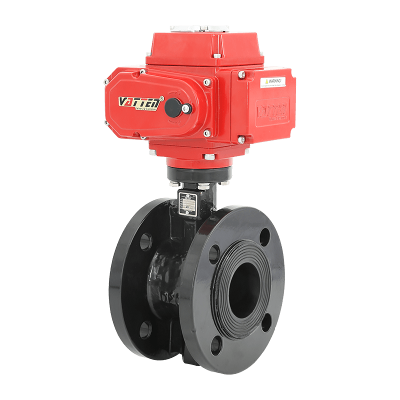 Electric Flanged Butterfly Valve