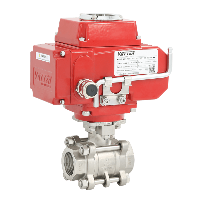 Electric Threaded Ball Valve