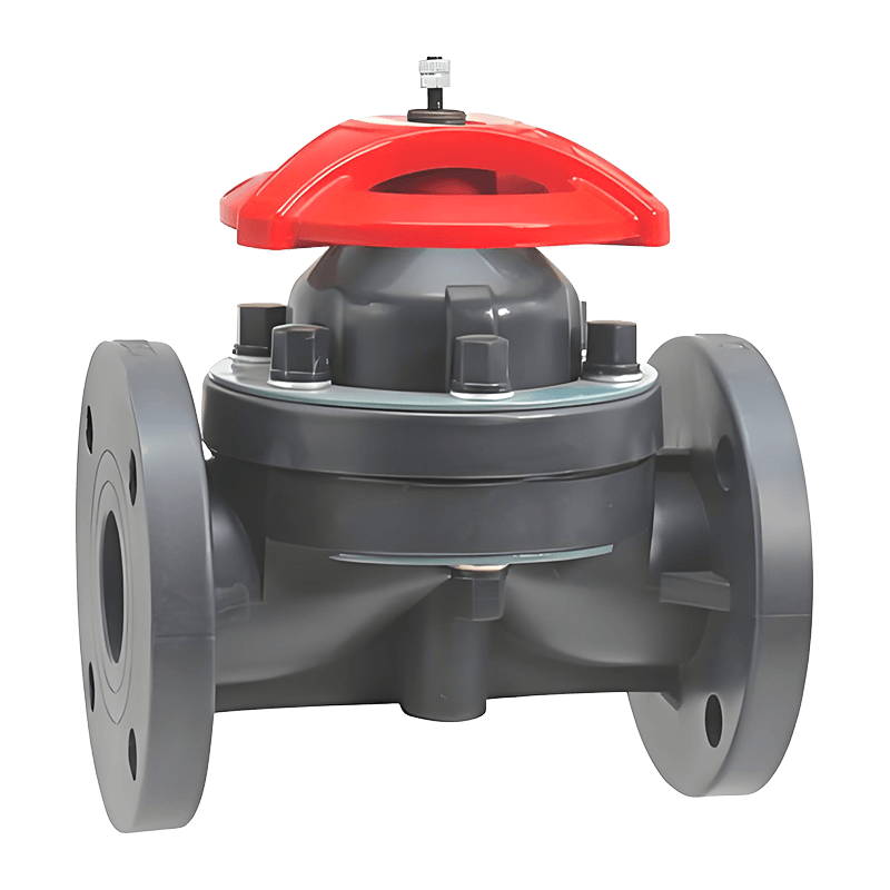 Manu-manong PVC Diaphragm Valve