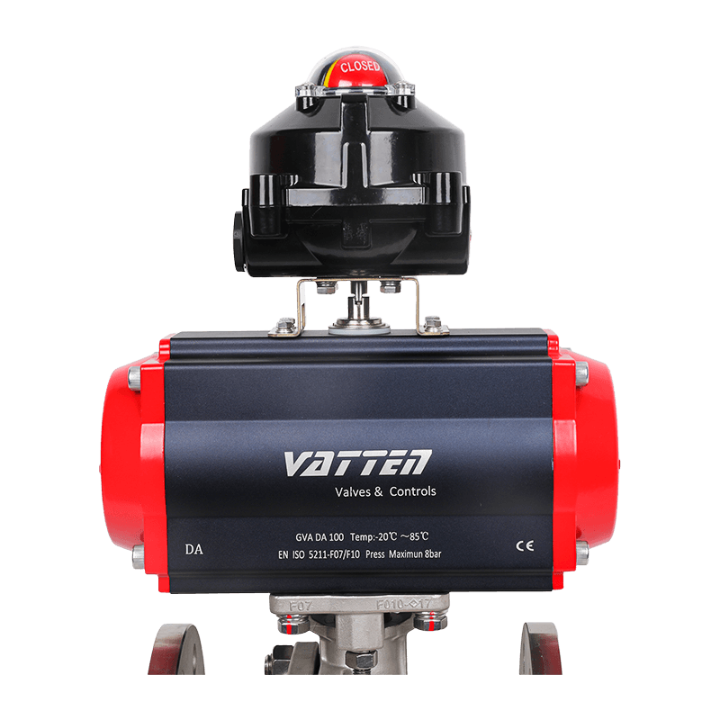 Pneumatic Explosion-proof Flanged Ball Valve