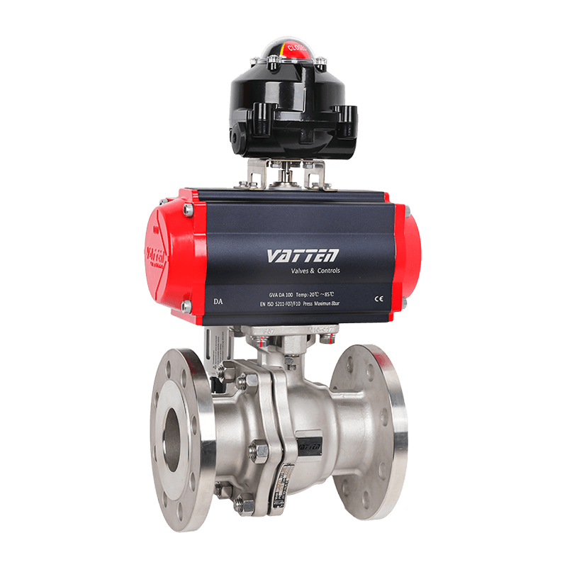 Pneumatic Explosion-proof Flanged Ball Valve