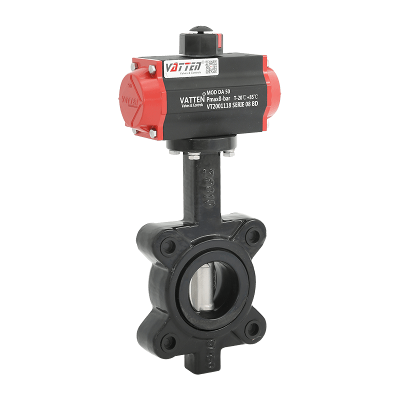 Pneumatic LT Type Lug Butterfly Valve