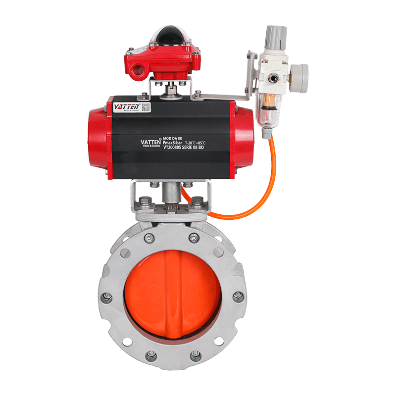 Pneumatic Powder Butterfly Valve