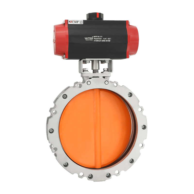 Pneumatic Powder Butterfly Valve