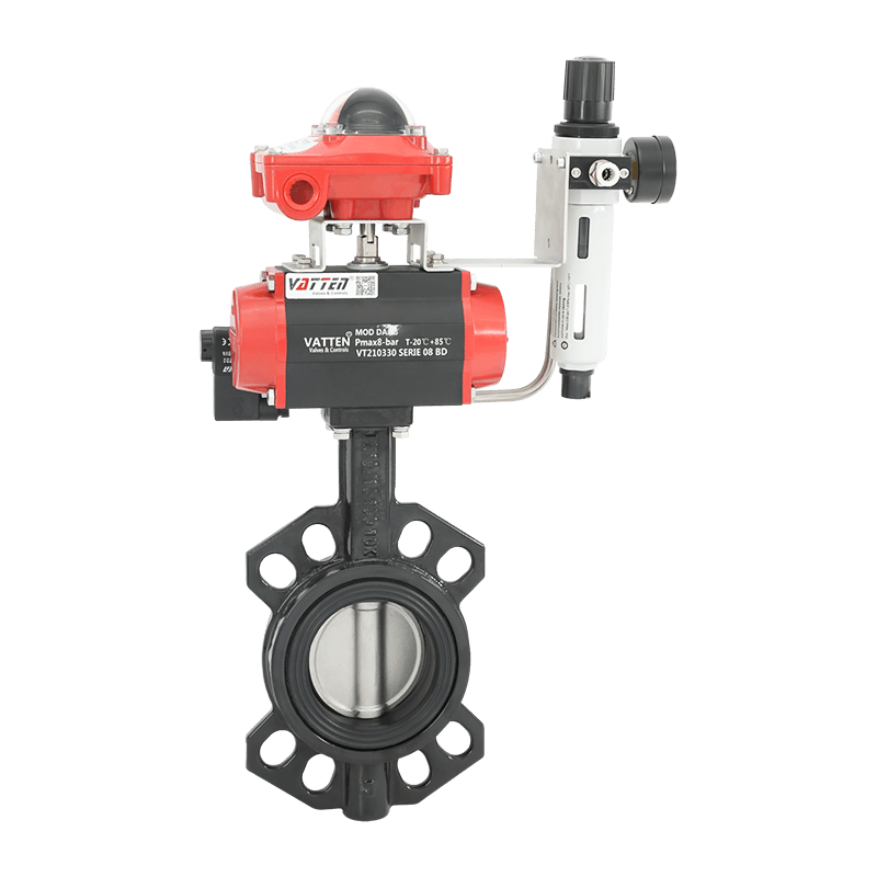 Pneumatic Wafer Butterfly Valve