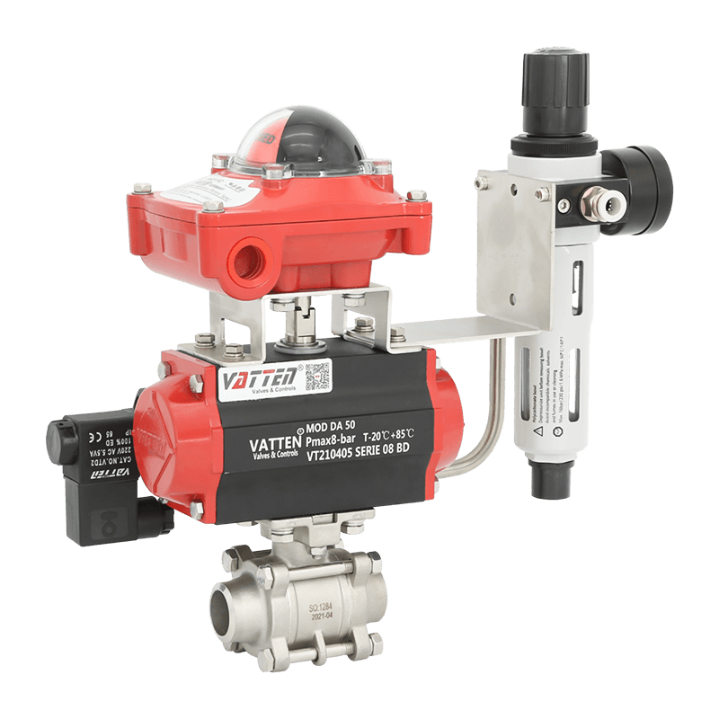 Pneumatic Welding Ball Valve